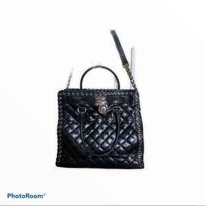 Michael Kors leather handbag.